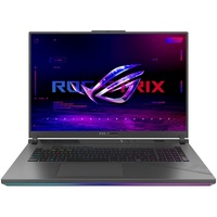 Asus ROG Strix G18 Gaming-Notebook (45,70 cm/18 Zoll, Intel Intel Core i7 13650HX, GeForce RTX 4060, 1000 GB SSD, Windows 11 Pro 64Bit + MS Office 2021 Plus, Beleuchtete Tastatur) 1000 GB - 64 GB RAM