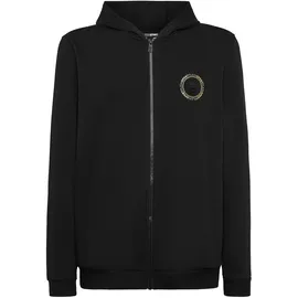 Plein Sport Tiger Kapuzensweatjacke Herren Schwarz 4XL