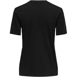Only Kurzarmshirt Schwarz M