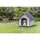 Trixie Hundehütte Cottage 83 x 87 x 101 cm Holz Grau