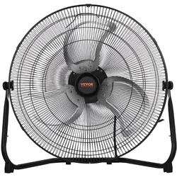 VEVOR 2 PCS 20 Zoll Bodenventilatoren 3 Geschwindigkeiten 360° Neigung Hochgeschwindigkeits-Industrieventilatoren
