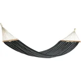 HAY Outdoor Market 210 x 100 cm Schwarz/Beige