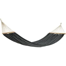 HAY Outdoor Market 210 x 100 cm Schwarz/Beige