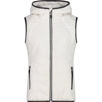 CMP Damen Weste Woman Vest Hybrid FIX Hood b.co gesso 40