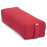 bodhi Salamba (rechteckig) Yoga-Bolster Eco, Dinkelhülsen Bordeaux 1 St