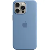 Apple iPhone 15 Pro Max Silikon Case blau