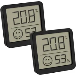 TFA Dostmann 30.5053.01.02, Elektronisches Umgebungsthermometer, Indoor, Digital