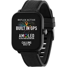 Reflex Active Smart Watch Series 44 BT 44mm Kunststoffgehäuse schwarz Unisize schwarz