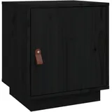 vidaXL Nachtschrank 2 Stk. 40 x 34 x 45 cm Schwarz