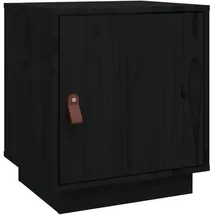 vidaXL Nachtschrank 2 Stk. 40 x 34 x 45 cm Schwarz