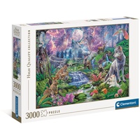 CLEMENTONI Moonlit Wild Puzzlespiel 3000 Stück(e) Flora & Fauna