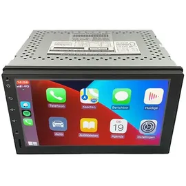 berggps 2-DIN Unterputz LKW/Wohnmobil Navigation mit Carplay Android Auto DAB Radio WiFi
