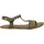 El Naturalista SATYA, flache Sandalen für Damen, Khaki, Größe 40