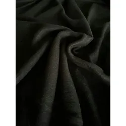 Fleece Winter Spannbettlaken 120-130x200 cm Schwarz Wärme kuschelig