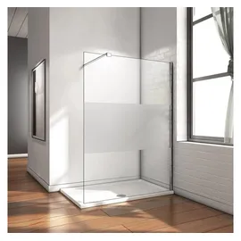 Aloni Walk-In-Dusche mit 100 x 200 cm beige Sicherheitsglas