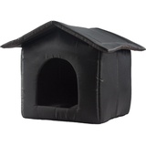 Outdoor-Katzenhaus, isoliertes Hundehaus, Katzenhaus für draußen, warmes wasserdichtes Outdoor-Haustierheim, zusammenklappbare warme Katzenhäuser für Winter-Outdoor-Katzen Hunde Wilde Katzen, einfach