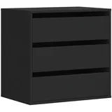 vidaXL Kommode Schwarz 60x41x58 cm Holzwerkstoff