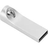 64 Gb Silberner, Tragbarer, Wasserdichter Mini-usb-2.0-stick Für Computer