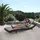 MCW Phoenix Gartenliege 220 x 70 x 88 cm braun meliert