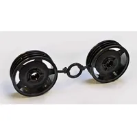 TAMIYA Felgen Racing Fighter (2) vorn Schwarz 310448047