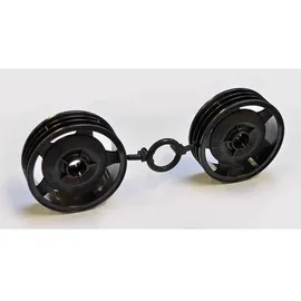 TAMIYA Felgen Racing Fighter (2) vorn Schwarz 310448047
