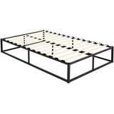 ML DESIGN modern liv ML-DESIGN Metallbett Schwarz, Metall, 120x200 cm, Schlafzimmer, Betten, Metallbetten