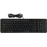 CONTOUR Balance Keyboard BK Wired schwarz, USB, US (102106)