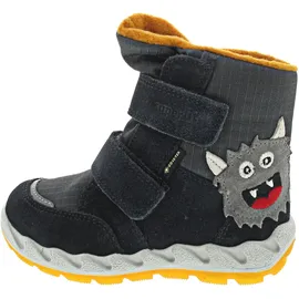 superfit Klettstiefel Grau/Gelb 28