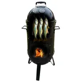 Jürgen Westerholt GmbH J.W. Räucherofen Grillofen Grill-Ofen Modell: ""RÜGEN"" Räuchertonne Grilltonne Smoker