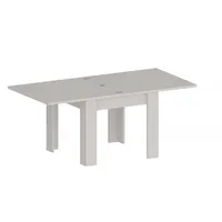 Esstisch INOSIGN "JESI" Tische Gr. B/H/T: 90 cm x 75 cm x 90 cm, weiß (weiß, eiche gekalkt, weiß, gekalkt) Esstische quadratisch