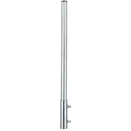 PremiumX Mastverlängerung 100cm Ø 48mm Stahl verzinkt Mastaufsatz Antennenmast-Verlängerung Halterung für Satelliten-Schüssel