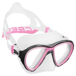 Cressi Tauchmaske Quantum - Farbe: CLEAR/PINK