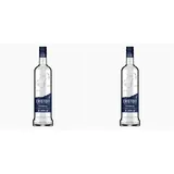 ERISTOFF Premium Vodka, Kohle gefiltert, dreifach destillierter Vodka-Spiritus, 37, 5% Vol, 100cL / 1L (Packung mit 2)