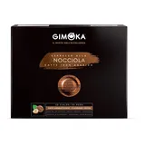 Gimoka Kaffeekapseln Espresso Nocciola 100% Arabica, Intensität 8, Kaffee mit Haselnussaroma - 50 Kaffeepads - Kompatibel mit Nespresso* Professional Maschine Zenius und Gemini