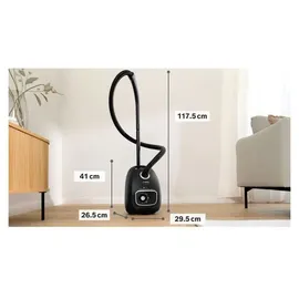 Bosch Serie 4 BGB41BA1 Schwarz