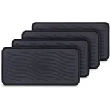 BestLivings Schuhabtropfschale 38 x 78 cm Schwarz