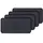 BestLivings Schuhabtropfschale 38 x 78 cm Schwarz