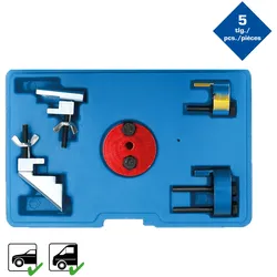Brilliant Tools Keilriemen Montage und Demontage-Werkzeug-Satz, 5-tlg - BT571080