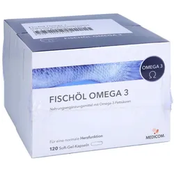 Fischöl Omega 3 Weichkapseln