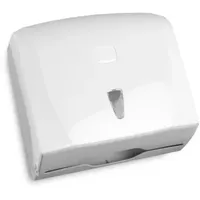 Plock GmbH Falthandtuchspender, weiß/grau, ST-5000 , Maße: 285 x 270 x 130 mm