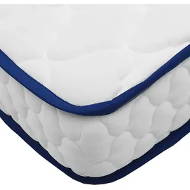 vidaXL Memory-Schaum-Matratze 100x200x17 cm Weich Weiß