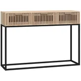 vidaXL Konsolentisch 105x30x75 cm Holzwerkstoff und Eisen