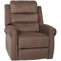 Mendler Fernsehsessel HWC-K63, Relaxsessel, Liegefunktion Aufstehhilfe Massage Heizfunktion, Stoff