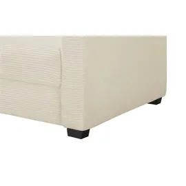 bobb Sessel Lisa de Luxe Boxspringpolsterung 85 x 90 x 93 cm Creme