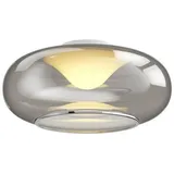 LUCANDE Mijo Deckenleuchte Smoke/Chrome - Schlafzimmer - 19.5