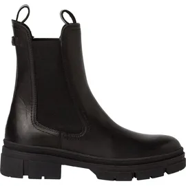 TAMARIS Damen, schwarz Leder
