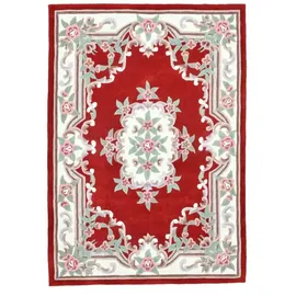 THEKO Ming Handtuftteppich 190 x 290 cm Rot