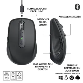 Logitech MX Anywhere 3S Grafit
