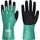 strongHand Chemiehandschuhe CLARINGTON Gr.10 grün/schwarz EN 407/EN 388/EN 374