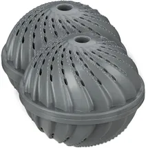 Relaxdays Waschball 2er Set grau